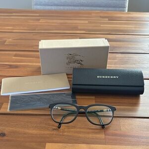 Authentic Burberry Black Eyeglasses